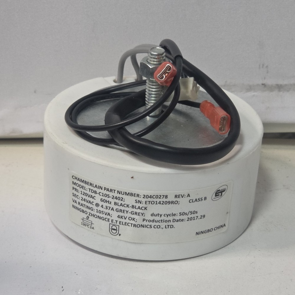 Chamberlain 204C0278 Transformer Replacement Part for Door Operators
