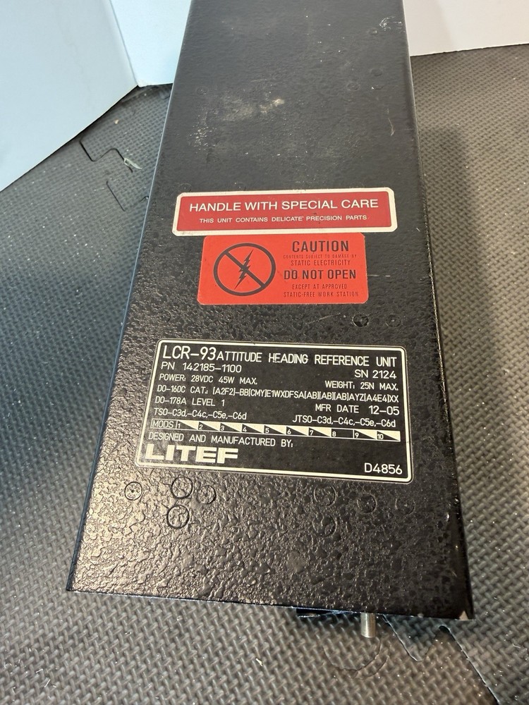 LITEF LCR-93 Attitude Heading Reference Unit