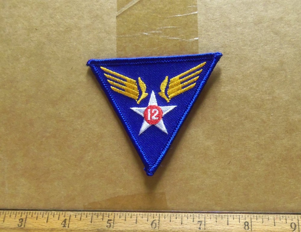 US Air Force - 12th Air Force Embroidered Patch