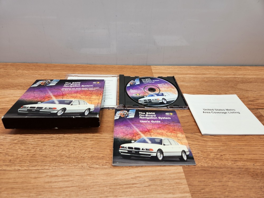 ✅ 97-03 OEM BMW E39 528 On Board Navigation System User Guide