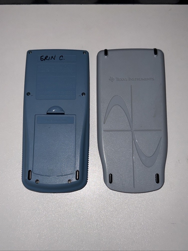 Texas Instruments TI-83 Plus Graphing Calculator - Blue - Tested & Working