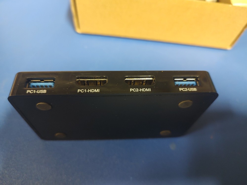 KVM HDMI USB KVM SWITCH 2 PORT BOX (NEW)