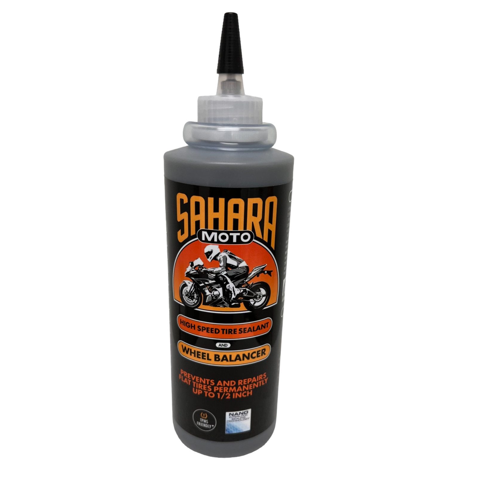 Sahara Moto High Speed Tire Sealant and Wheel Balancer 16 oz liquid