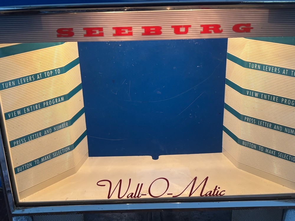 seeburg wallbox 3w100 cover