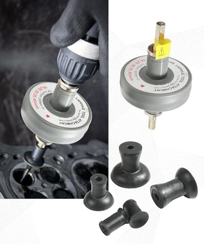 Valve Lapping Tool,Car Accessories Valve Lapping Kit with 5 Suction