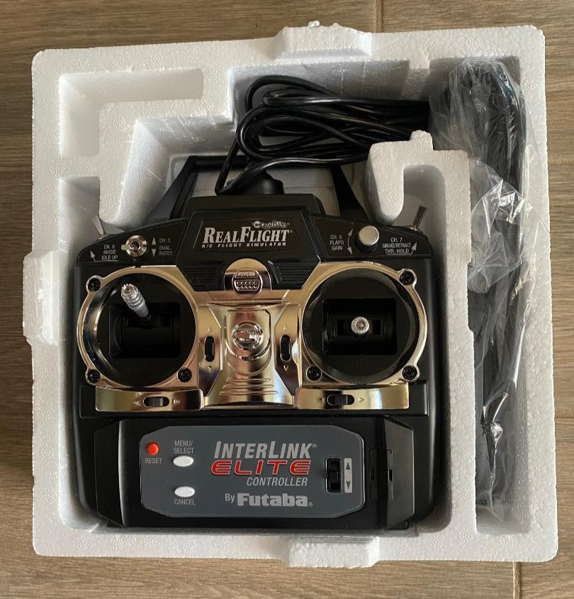 Real Flight 7.5 R/C Flight Simulator Interlink Elite Controller Edition