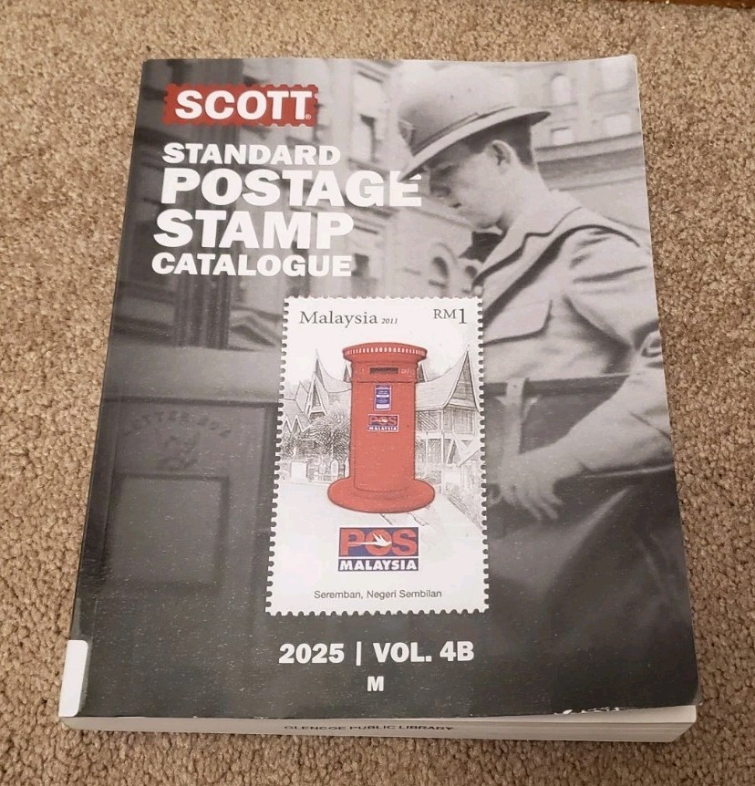 Scott Standard Postage Stamp Catalogue Guide 2025 Vol 4A (J-L) 4B (M)