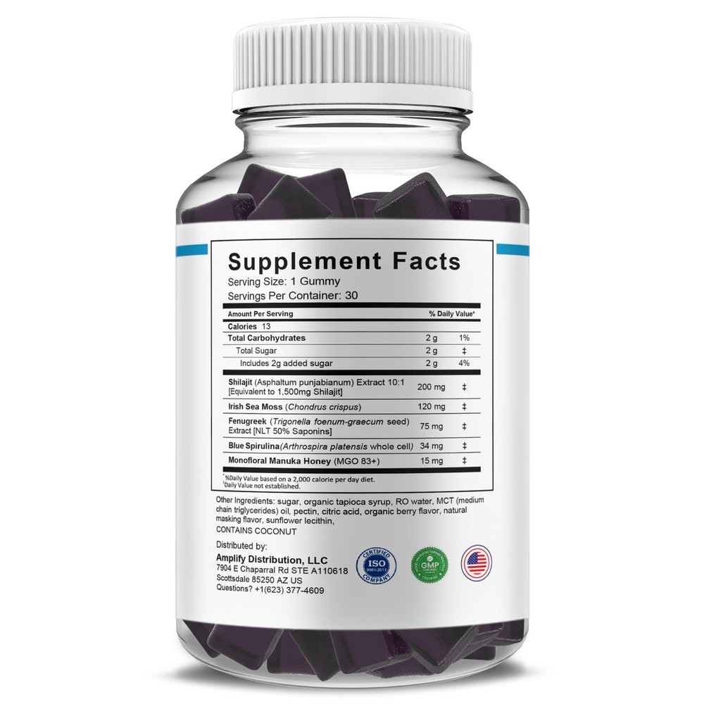Primal TRT Gummies, PrimalTRT Performance Supplement (30 Gummies)