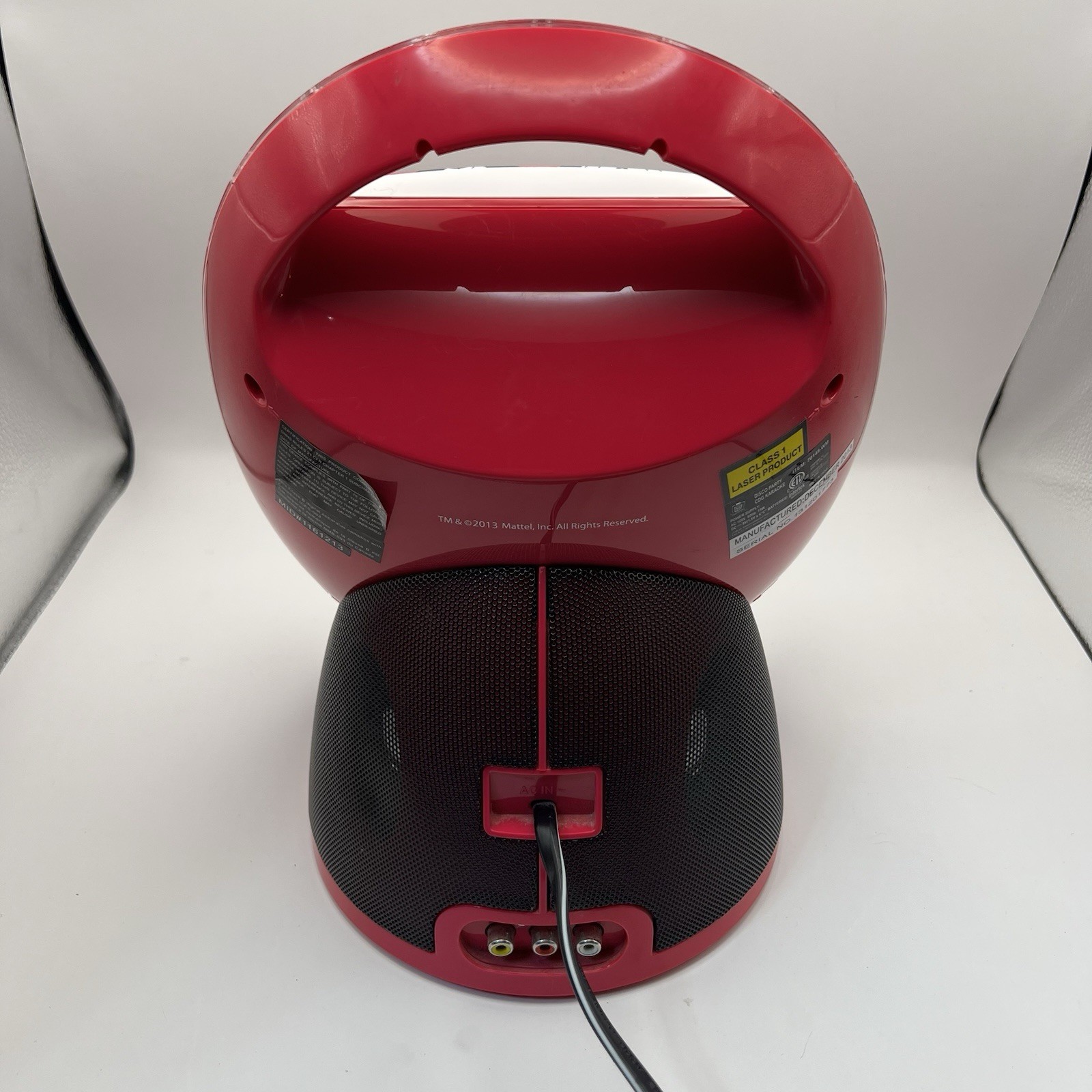 PartsRepair Monster High Disco party CD Player Karaoke Machine Light Up 70148-wm