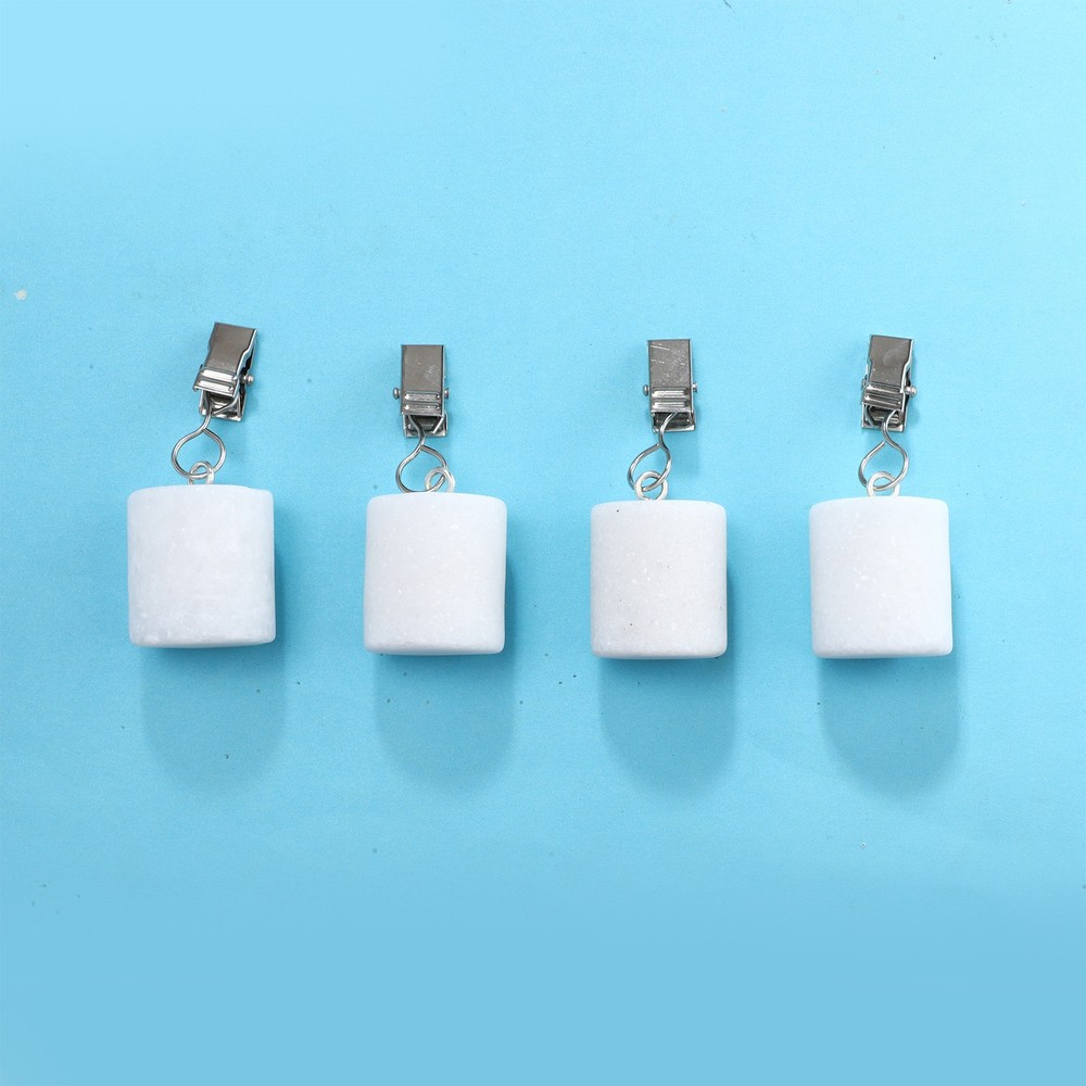 4Pcs Tablecloth Weights Modern Metal Clip Clamp Replaceable Elegant Durable New