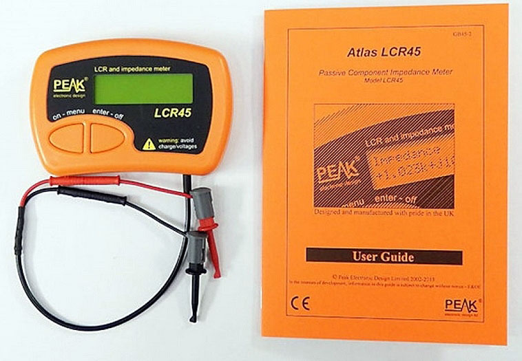 Peak Atlas LCR45 Passive Component Analyzer