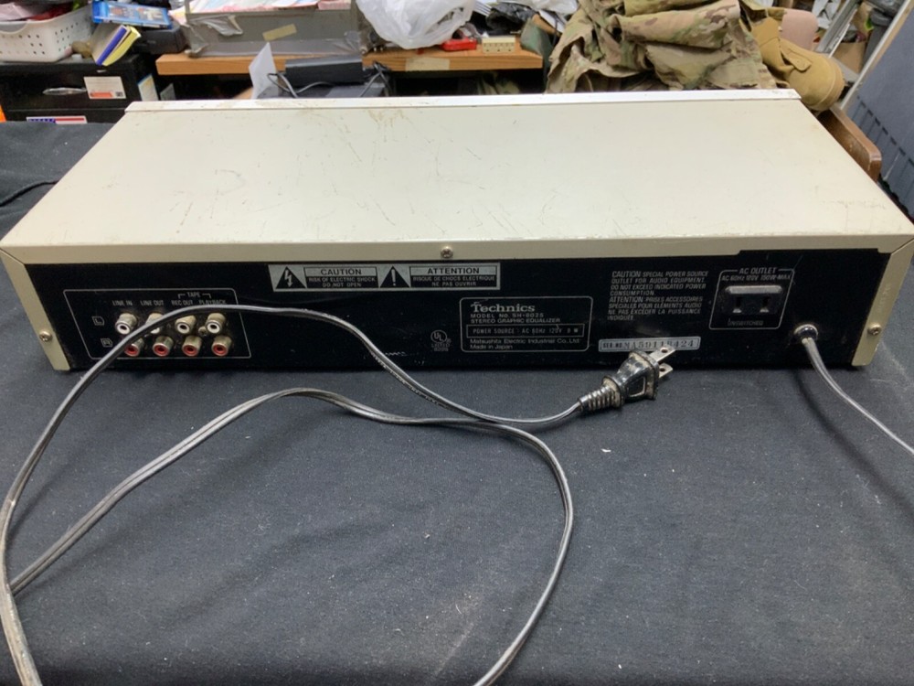 Technics Graphic Equalizer model SH-8025 7 Band