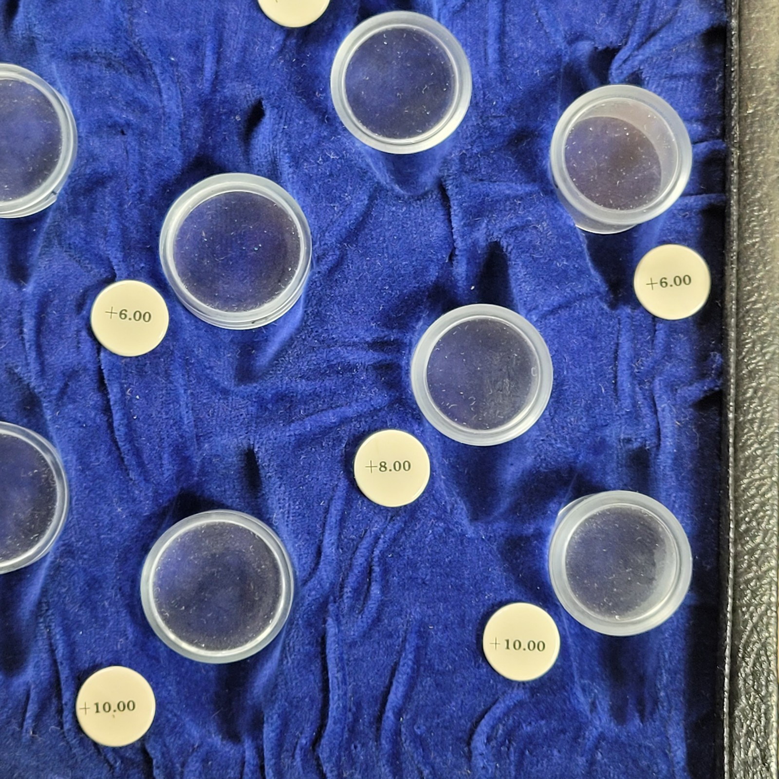 Univis Telescopic Units Vision Lenses Lab Kit Complete With Case