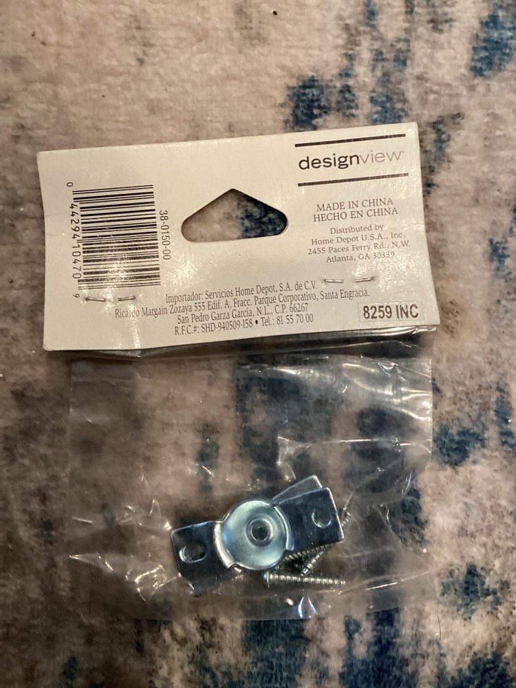 Design View Universal Brackets inside Mount Brackets with Screws