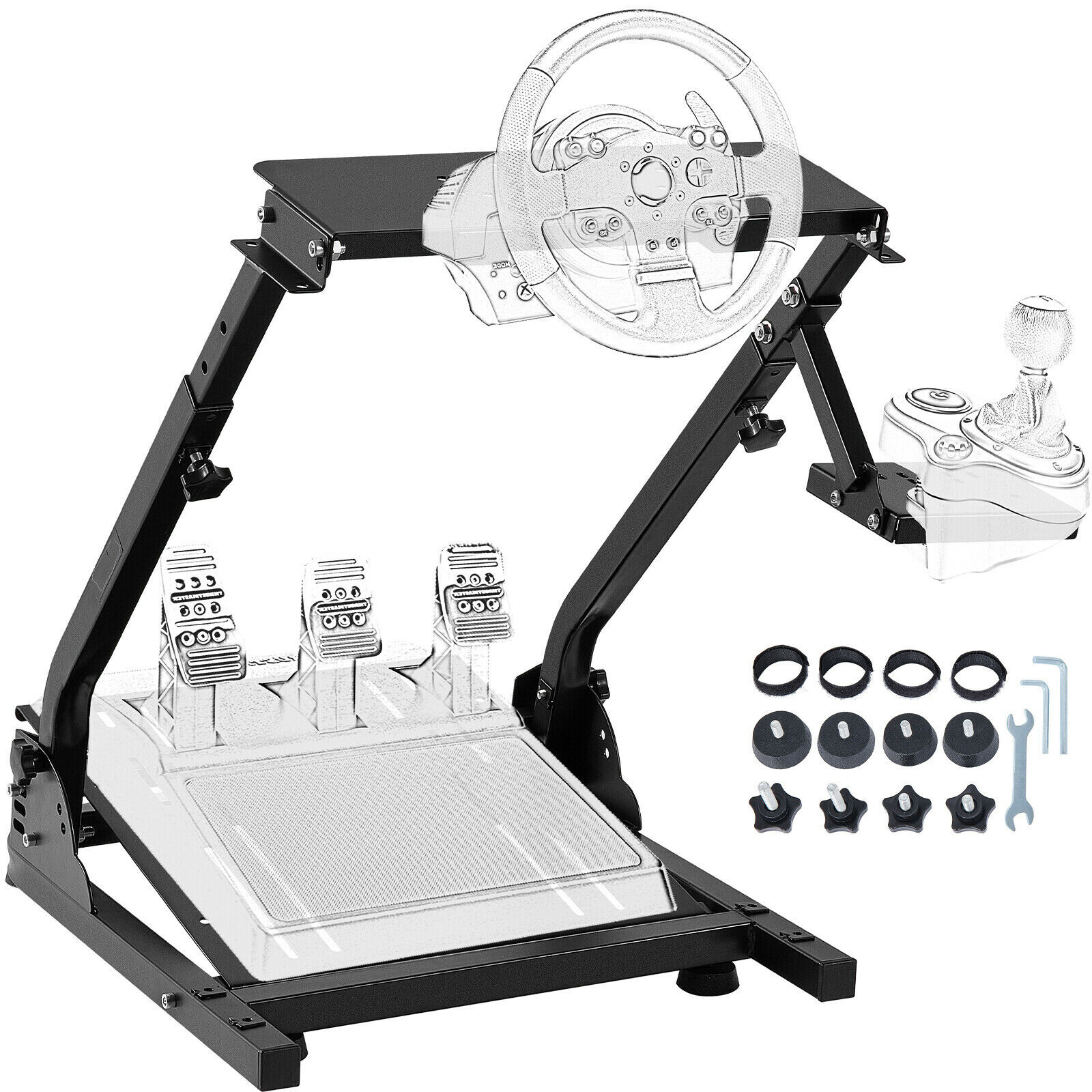 Racing Simulator Cockpit Steering Wheel Stand for Logitech G29 G920 Thrustmaster