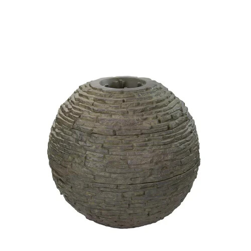 Aquascape Stacked Slate Sphere Medium Fountain Water Feature