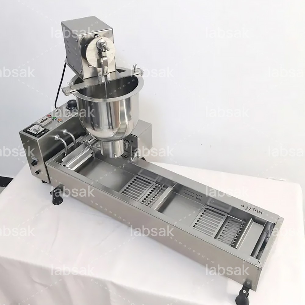 Electric Single Row Automatic Donut Maker Circle Donut Fryer Maker Machine