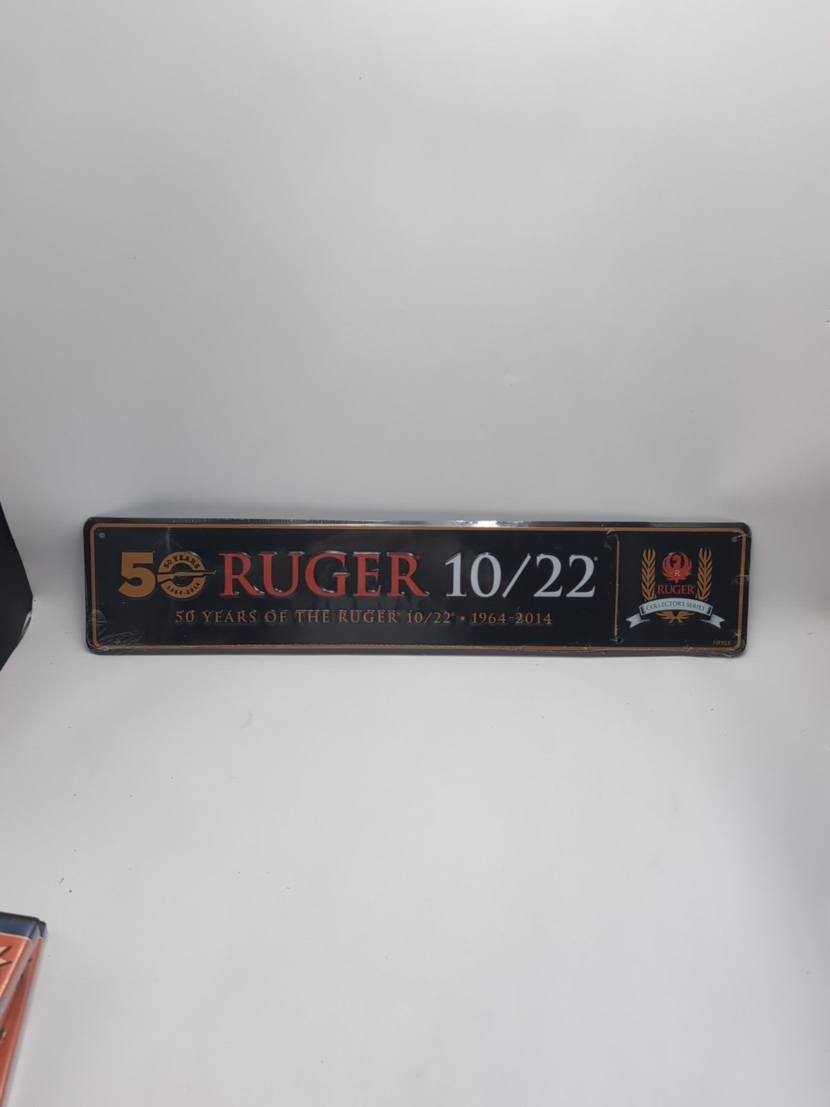 1964-2014 50 Years Ruger 10/22 Anniversary Collector’s Series Embossed Tin Sign