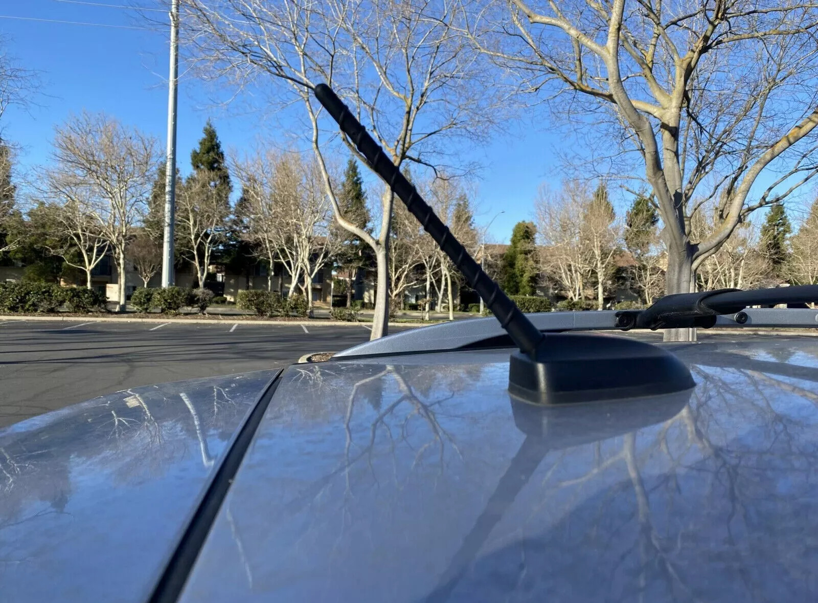 7" inch Short Rubber Spiral Antenna Mast Radio AM/FM for Ford Escape 2013-2019