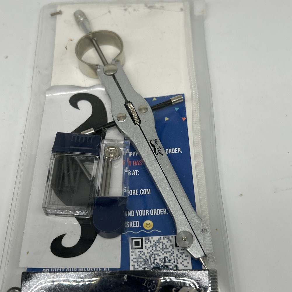 Professional Bow Compass for Geometry, Art, and Drafting - Precision Tool