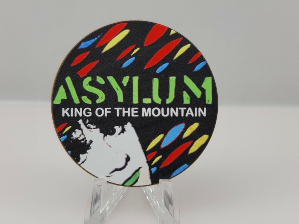 KISS Eric Carr Asylum King of the Mountain Challenge Coin