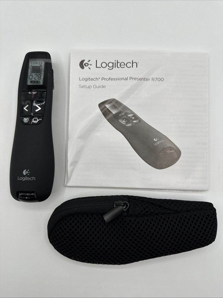 Logitech Professional Presenter Presentation Laser  R700  Pointing