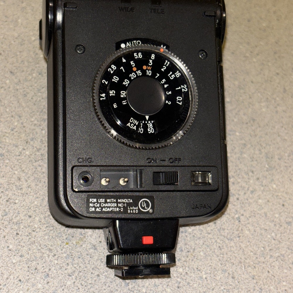 Minolta Auto 28 Flash - Missing Charger/Adapter