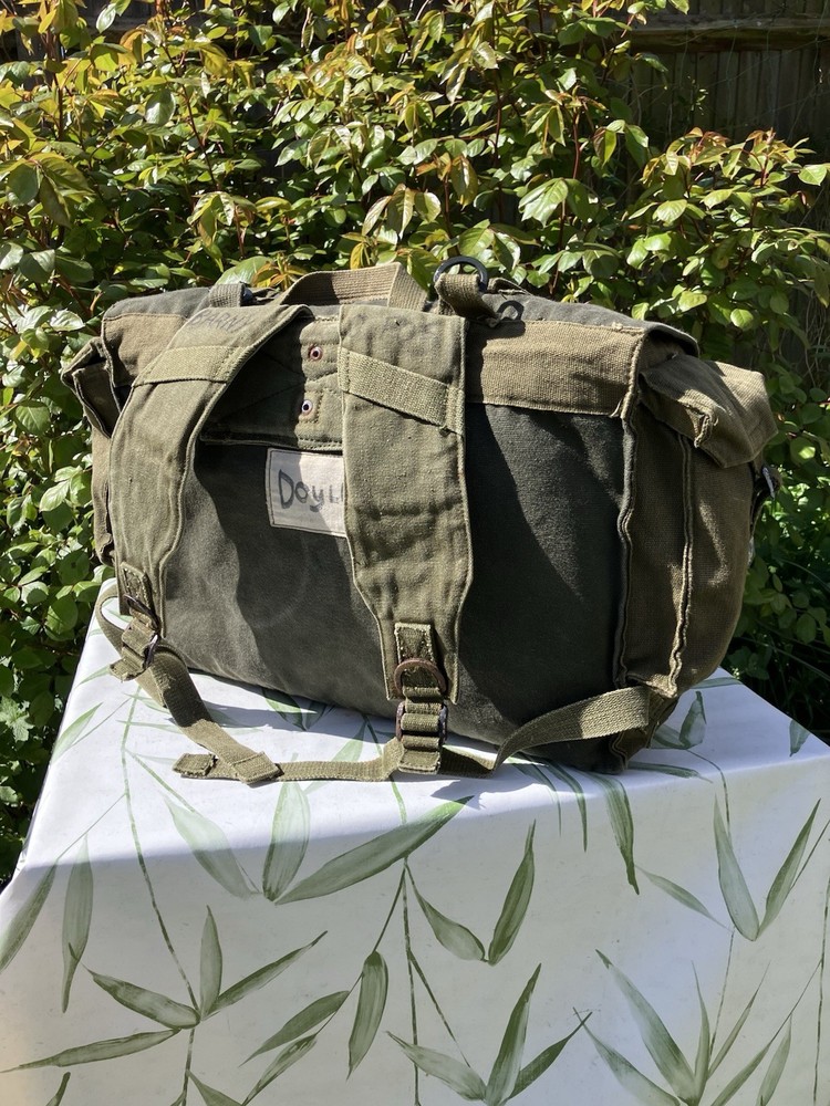 British Army 58 Pattern Style Rucksack Converted Large Pack Webbing Bag Green