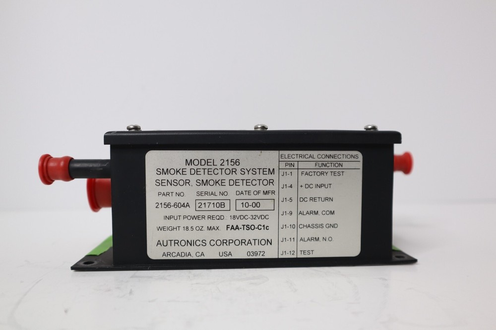 Autronics Model 2156 Smoke Detector Sensor 2156-604A