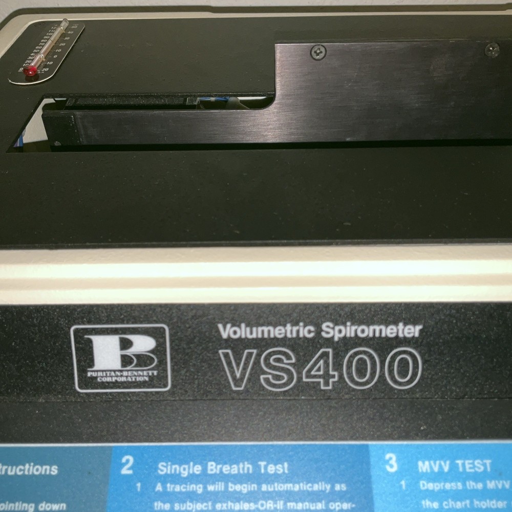 Puritan Bennett Volumetric Spirometer VS400 TESTED