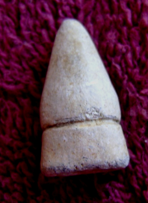 EXCAVATED DIMMICK RIFLE BULLET BIRGE'S 66TH ILL. SHARPSHOOTERS .38 cal.(CORINTH)