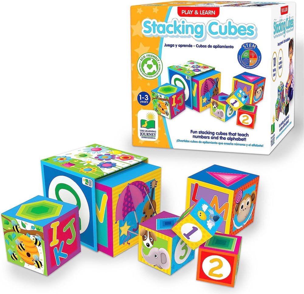 Play & Learn - Stacking Cubes -
