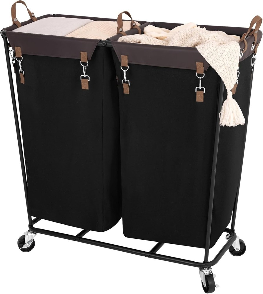 Multi-Functional Clothes Sorter with 2 Sections, Perfect for Organization