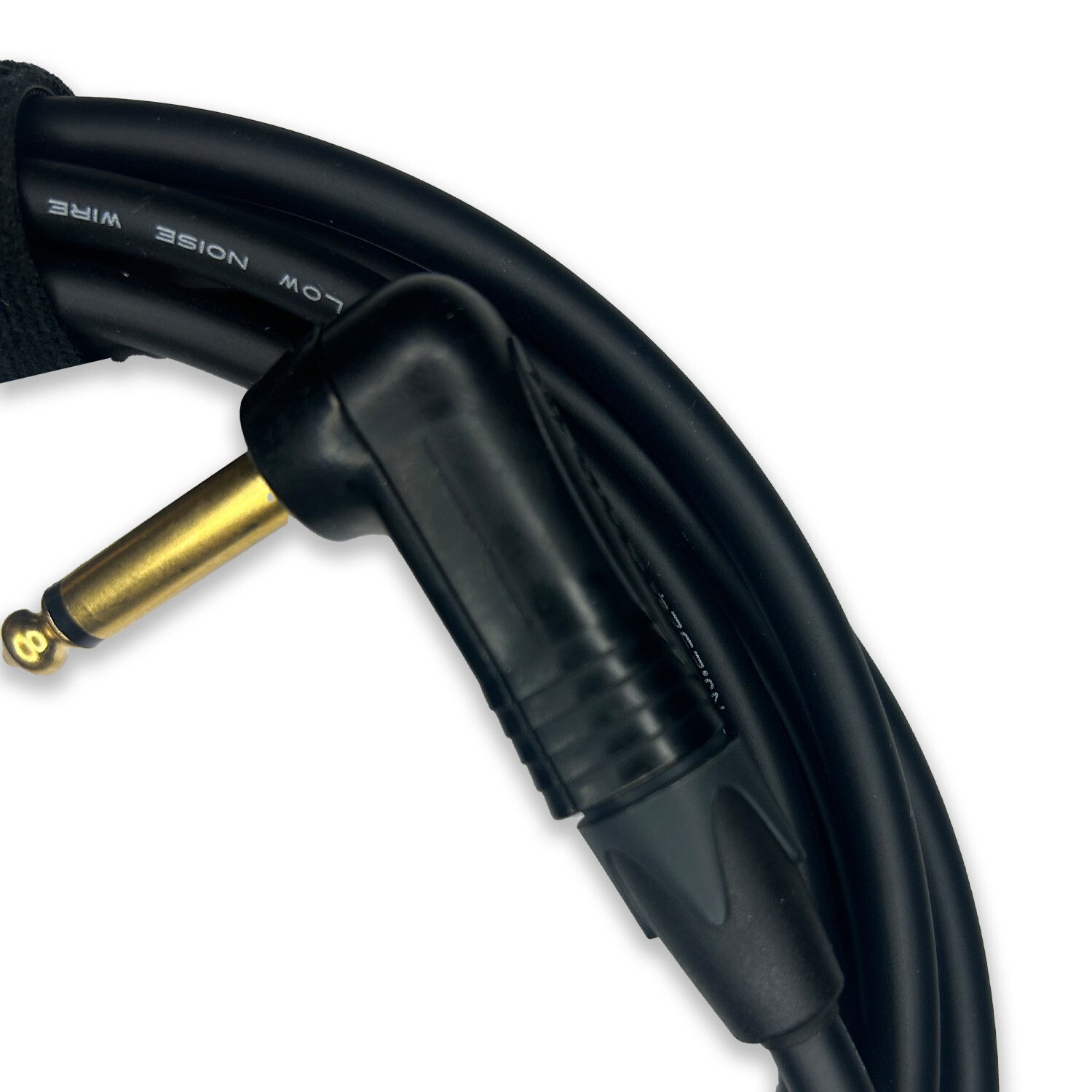 MOGAMI W2524, 2524 GUITAR CABLE WITH NEUTRIK 1/4" TS NP2RX/NP2X-B PLUG, 20 ft.