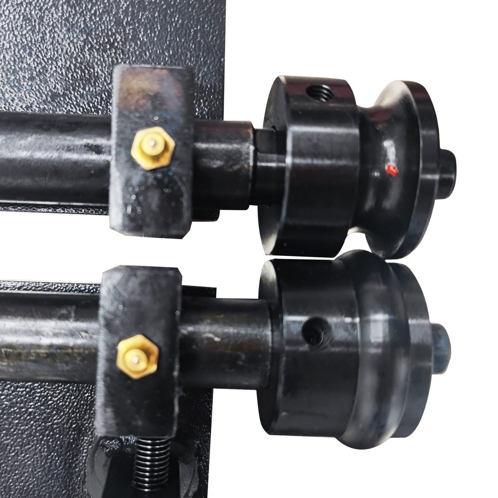 Hand Winding Machine Metal Bead Roller Create Channels Forming Machine 6 Rollers