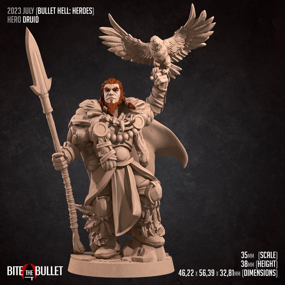 Druid - Hell Hunter - Bite the Bullet - Dungeons and Dragons