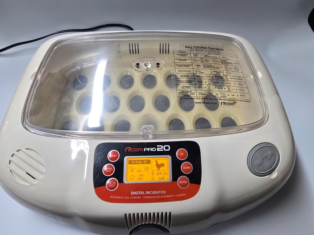 R-Com 20 PRO Digital Incubator