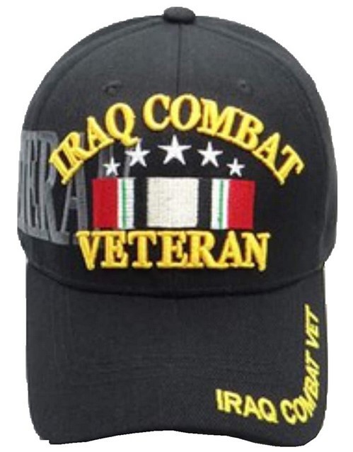 Iraq Combat Veteran, black hat