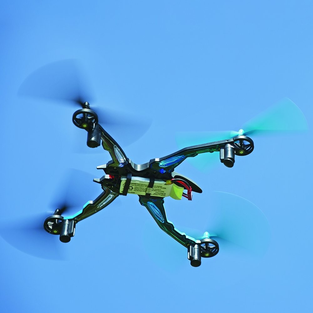 Dromida Ominus Unmanned medium sized - bigger than hand held models, Red