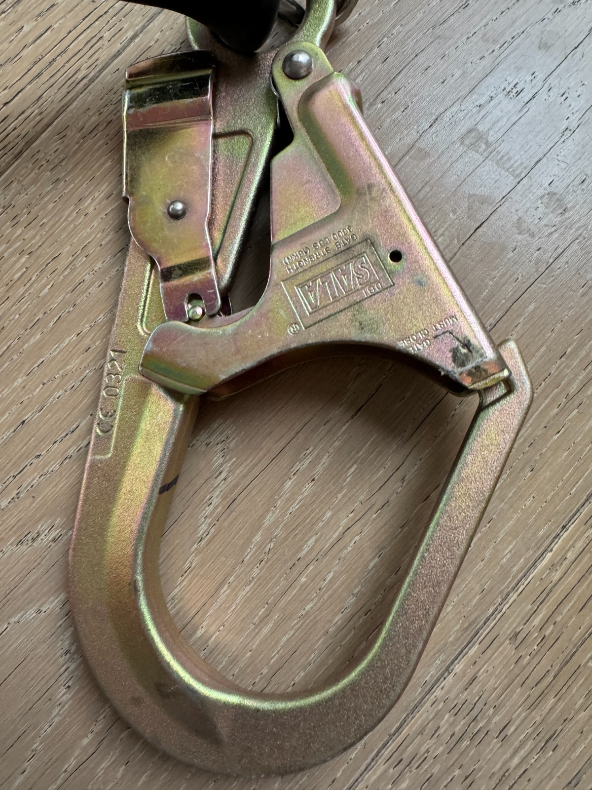 DBI-SALA Nano-Lok Edge 3500246 Twin Leg 8ft Retracting Lifeline SRL Rebar Hooks