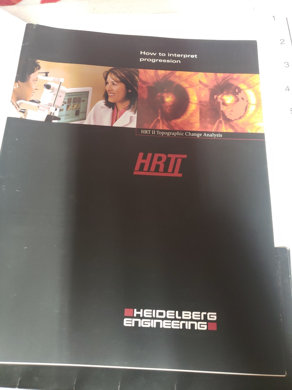 Heidelberg Engineering HRT 2 Manual Information Plus Disc