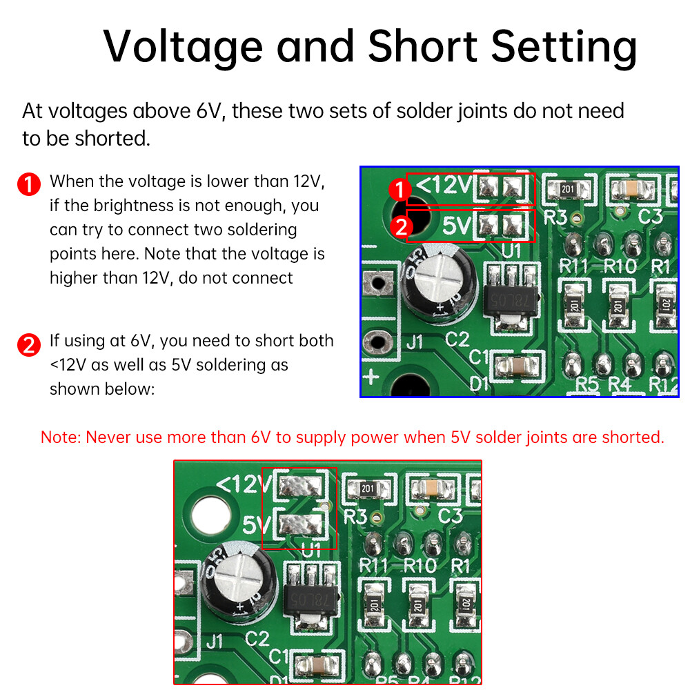 DC4-40V 0-9999 Electronic Digital Counter Module With Power Cut Memory Function