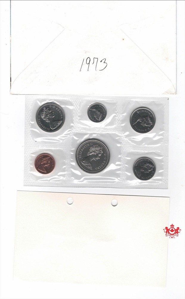 1973 Canada Proof Like Set - Large Bust - Royal Canada Mint