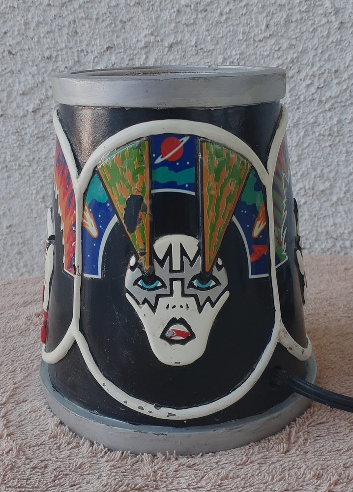 KISS BAND LAVA LAMP BASE SIGNIATURES NETWORK 2003 REPLACEMENT PART LIGHT WORKS