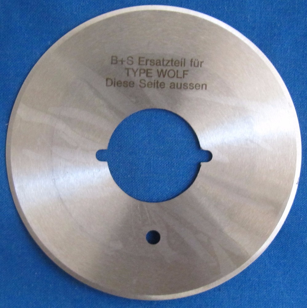 WOLF 4-3/4" - 1 PC. ROUND CLOTH CUTTER BLADE