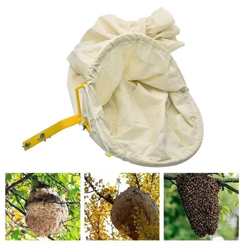 Bee Cage Swarm Trap Beekeeper Tools Swarming Catcher Wild Bee Catching Beekeeper