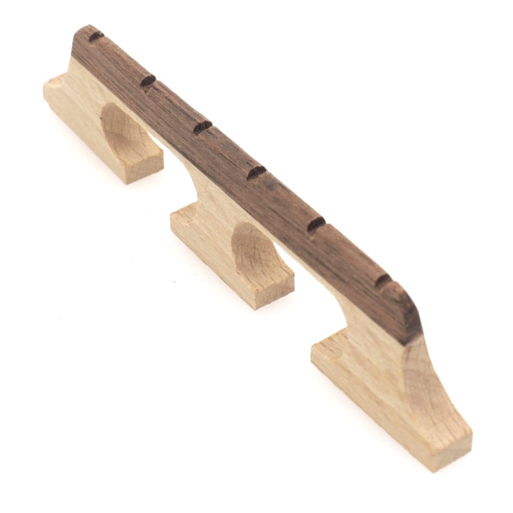 Cheerock 6-String Banjo Bridge, Ebony Maple Bridge 6 string, natural