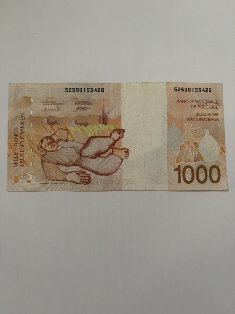 Belgium 1000 Francs 1997