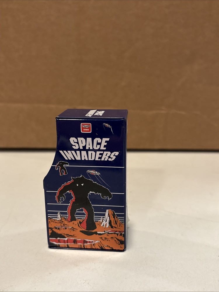 Space Invaders Candy Arcade Tin Game Collectible Container