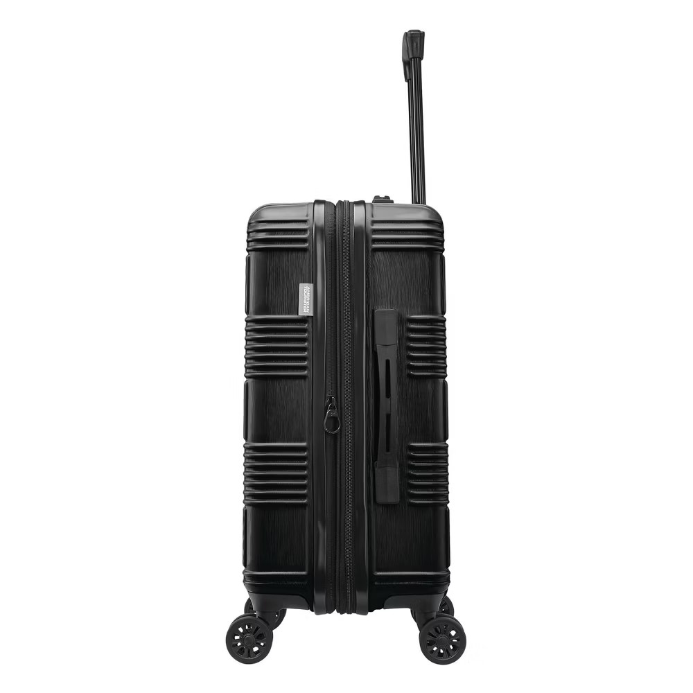 American Tourister Large Checked Luggage Suitcase 28" Hardside Spinner 8-Wheel